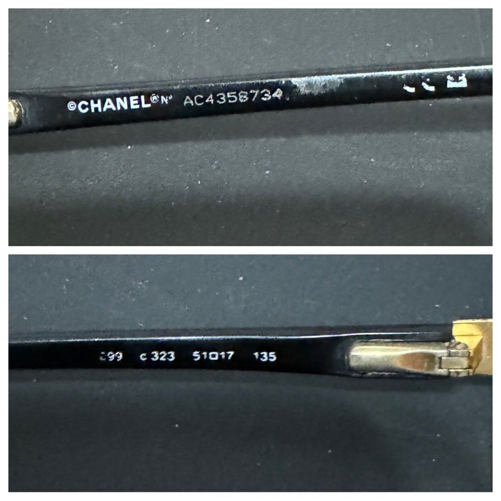 CHANEL 2099 C.323 EYEGLASSES SIZE:51-17-135 Frames - Damaged With Flaws. - Picture 9 of 13